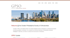 Desktop Screenshot of gpso.org